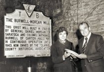 Bicentennial plate, Burwell-Morgan Mill